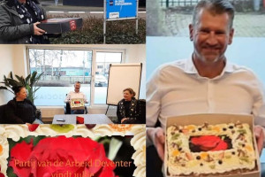 De rode taart van januari 2021: Matz Carwash & De Wasstraat