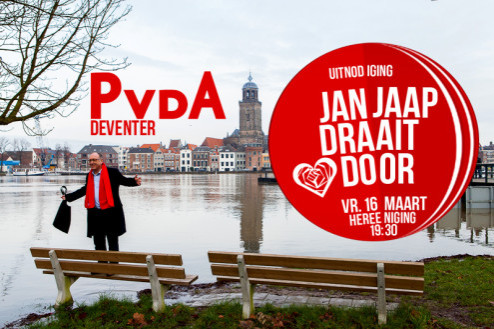 vr. 16 mrt: ‘Jan Jaap Draait Door’ – ‘Het Geheim van Deventer’ gepresenteerd!