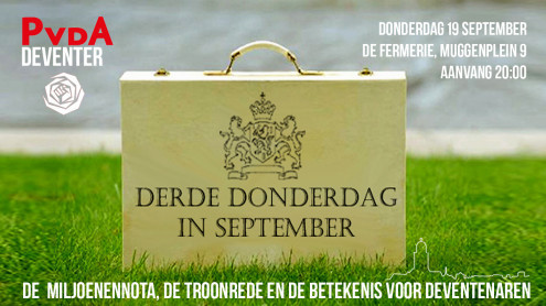 Nieuwe Deventer traditie: De Derde Donderdag in september